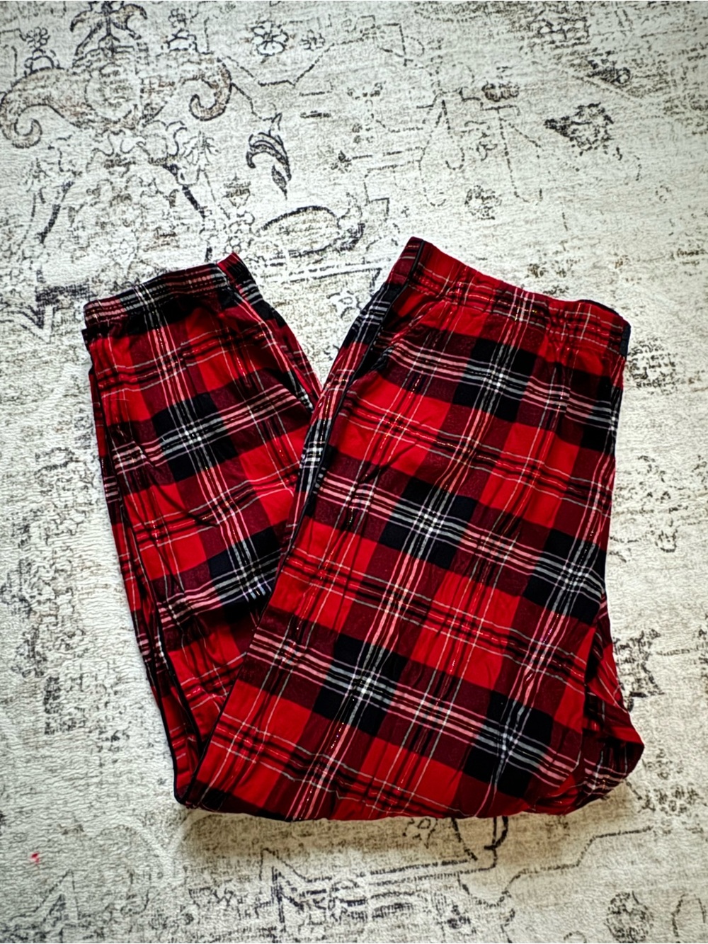 Victorias Secret Red Plaid Pajama Pants